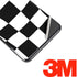 Black and White Zoomed Checkerboard Google Pixel 3 XL Skin